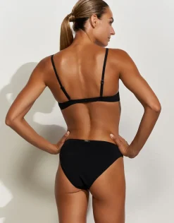 Antagonist Underwired Moulded Bikini Top - Black Caramel