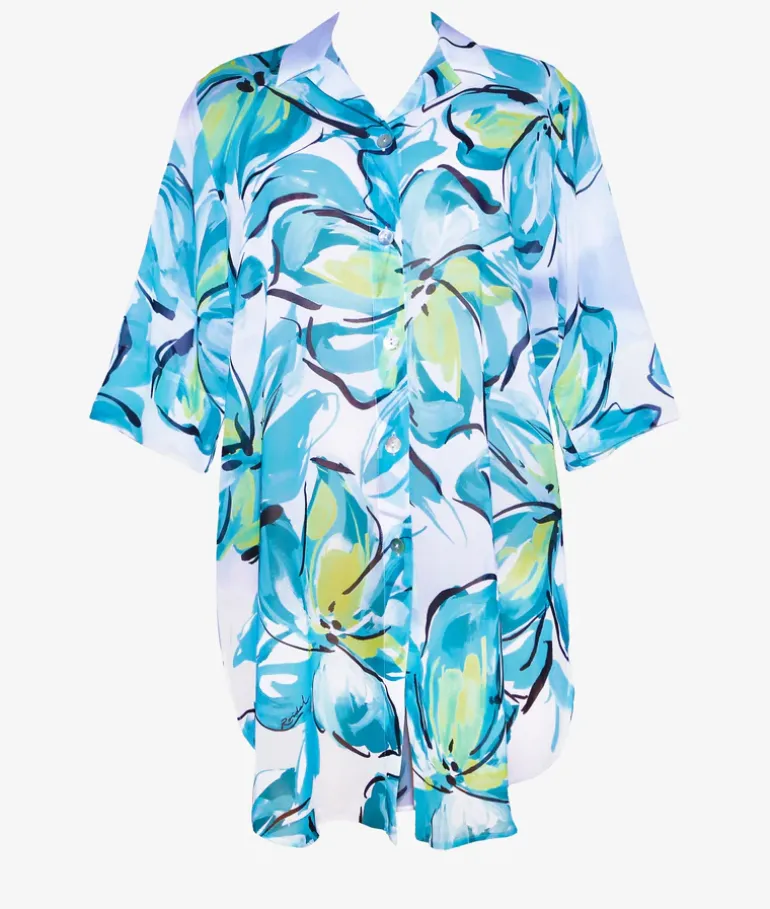 Bali Beach Shirt - Green