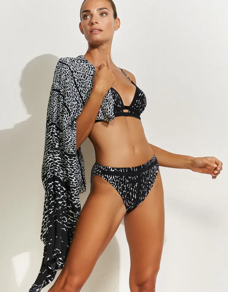 Capture Banded Bikini Top - Black