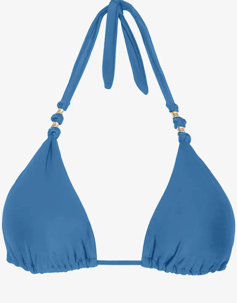 Cave Paula Tri Bikini Top - Blue
