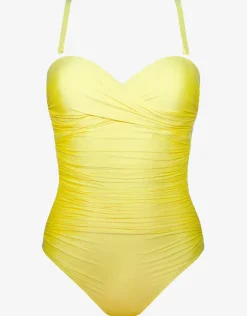 Ceylan Bandeau Swimsuit - Mimosa