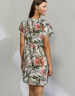 Exotic Dive Kaftan Dress - Retro Tropics