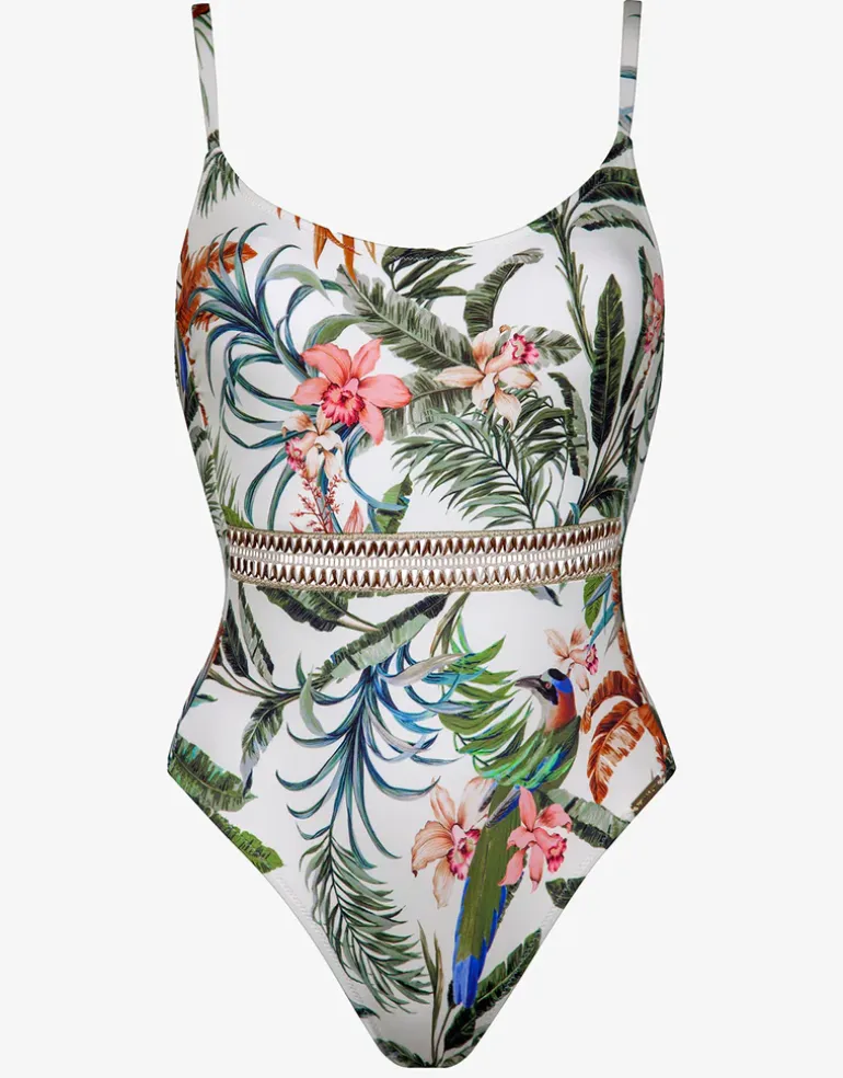 Exotic Dive Swimsuit - Retro Tropics