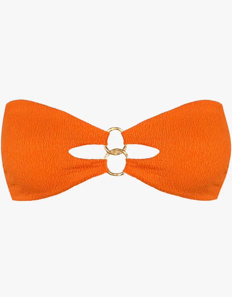 Firenze Jolie Bandeau Bikini Top - Marigold
