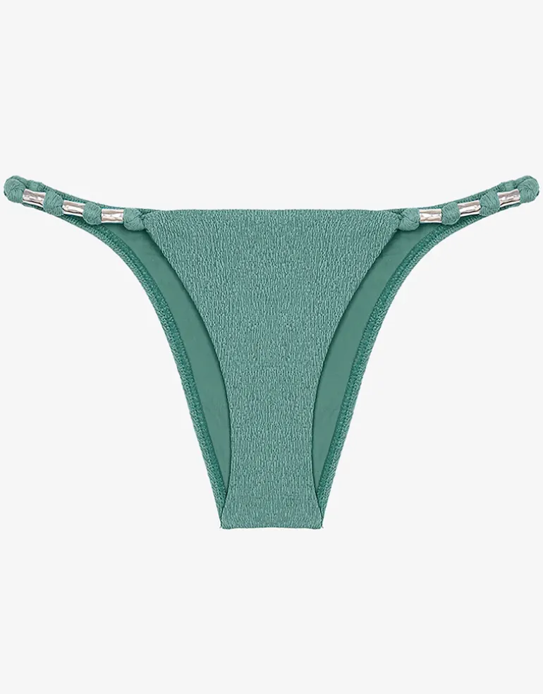 Firenze Paula Brazilian Bikini Pant - Seaglass