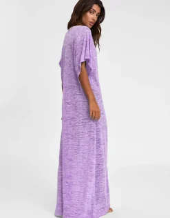 Inca Abaya Dress - Lavender