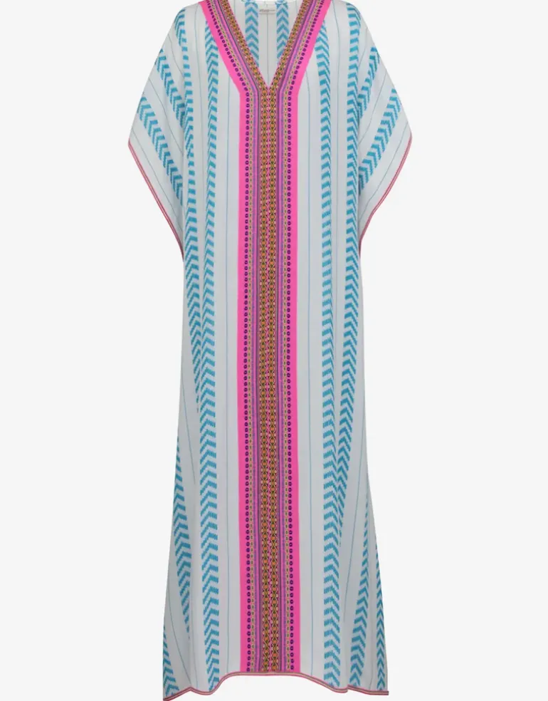 Indian Thobe Kaftan - Blue