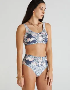 Indianic Ashley D/DD Cup Bikini Top - Floral