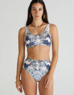 Indianic Ashley D/DD Cup Bikini Top - Floral