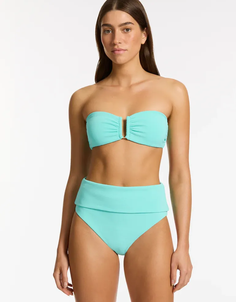 Isla Rib Fold Down Bikini Pant - Dolce