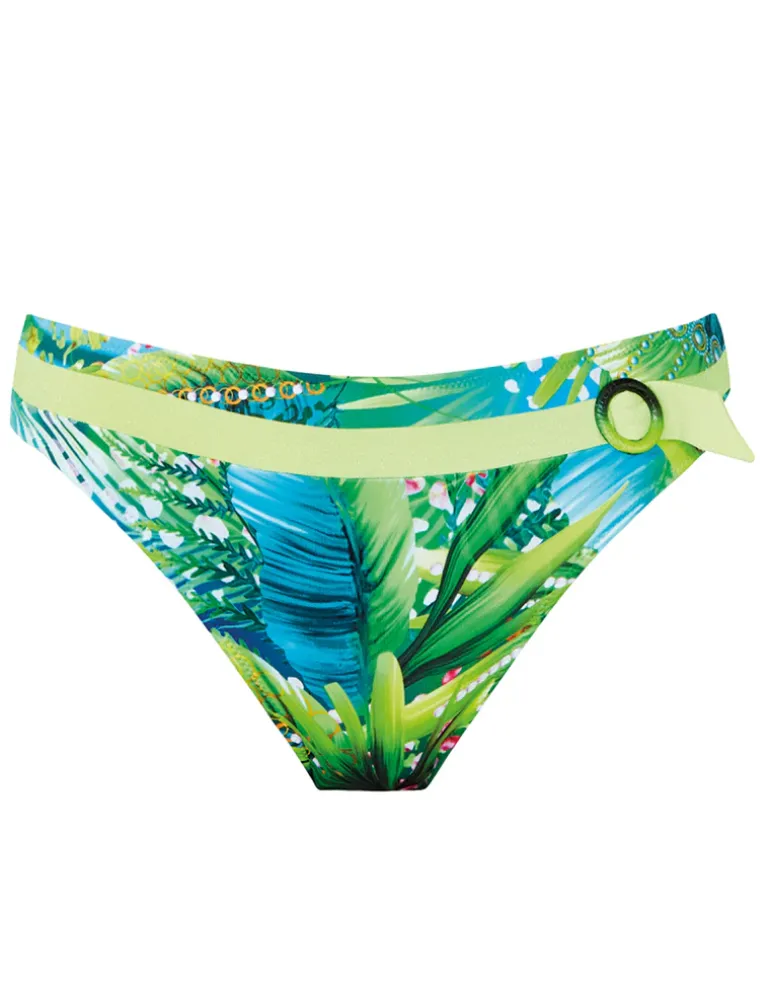 Jungle Bikini Pant - Green