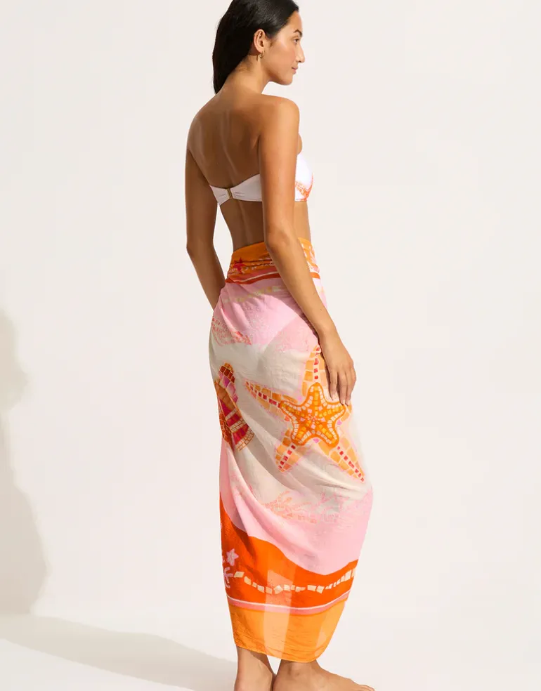 La Mer Sarong - White
