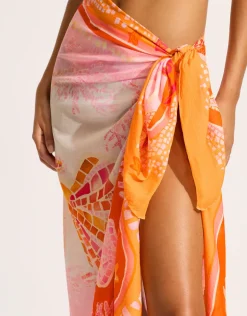 La Mer Sarong - White
