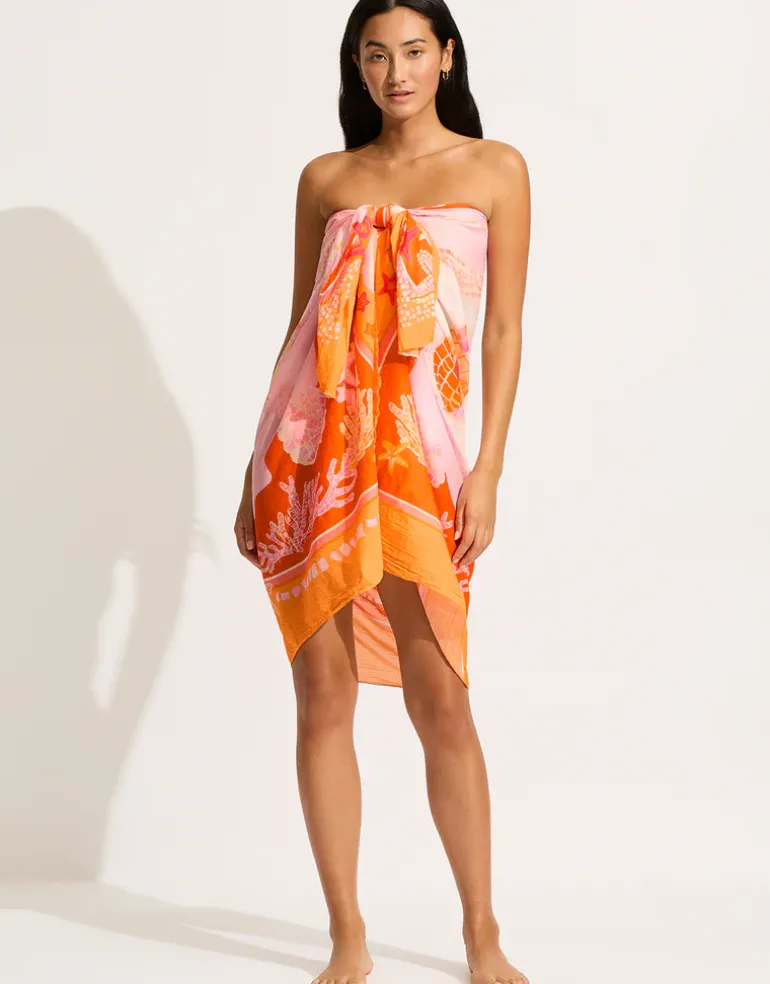 La Mer Sarong - White
