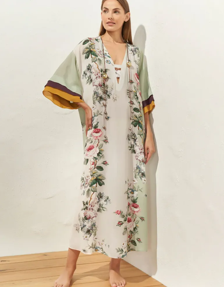 Liaison Kaftan - Silver Rose