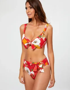 Lilia Maxi Bikini Pant - Red
