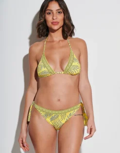 Martinica Tie Side Bikini Pant - Yellow