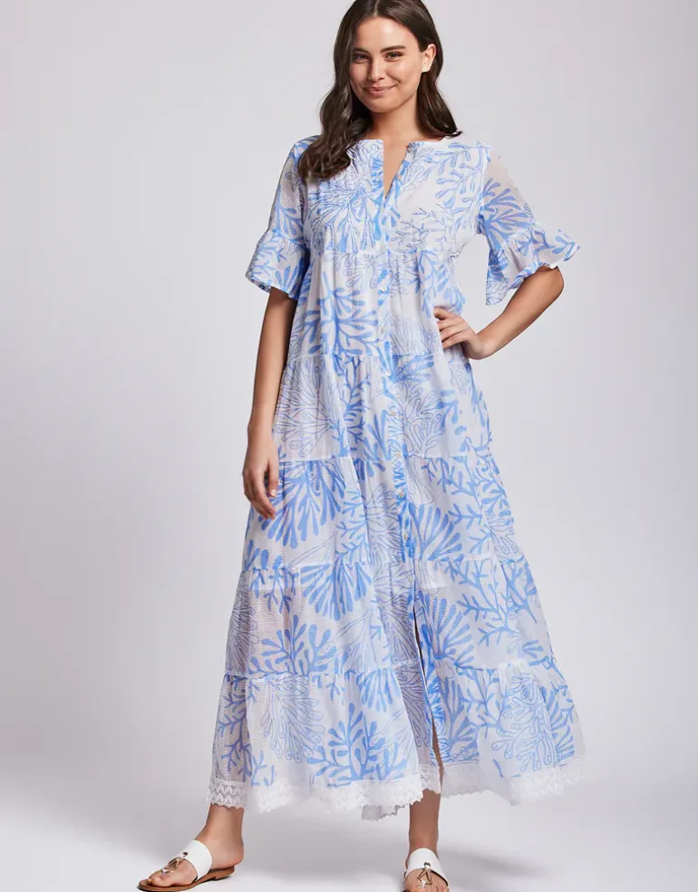 Miriam Maxi Dress - Blue
