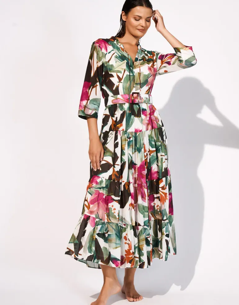 Mystic Maxi Shirt Dress - Noble Exotic
