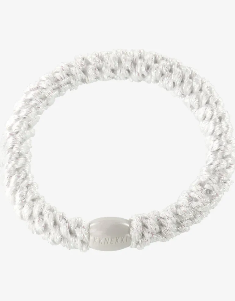 Original Hair Tie - White Glitter