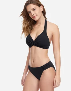 Profile Tutti Frutti Halter Bikini Top - Black