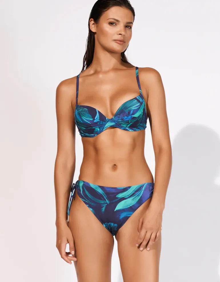 Sanctuary Moulded Underwired Bikini Top - Lagoon