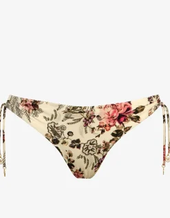 Secret Garden Looped Side Bikini Pant - Sunfaded Florals