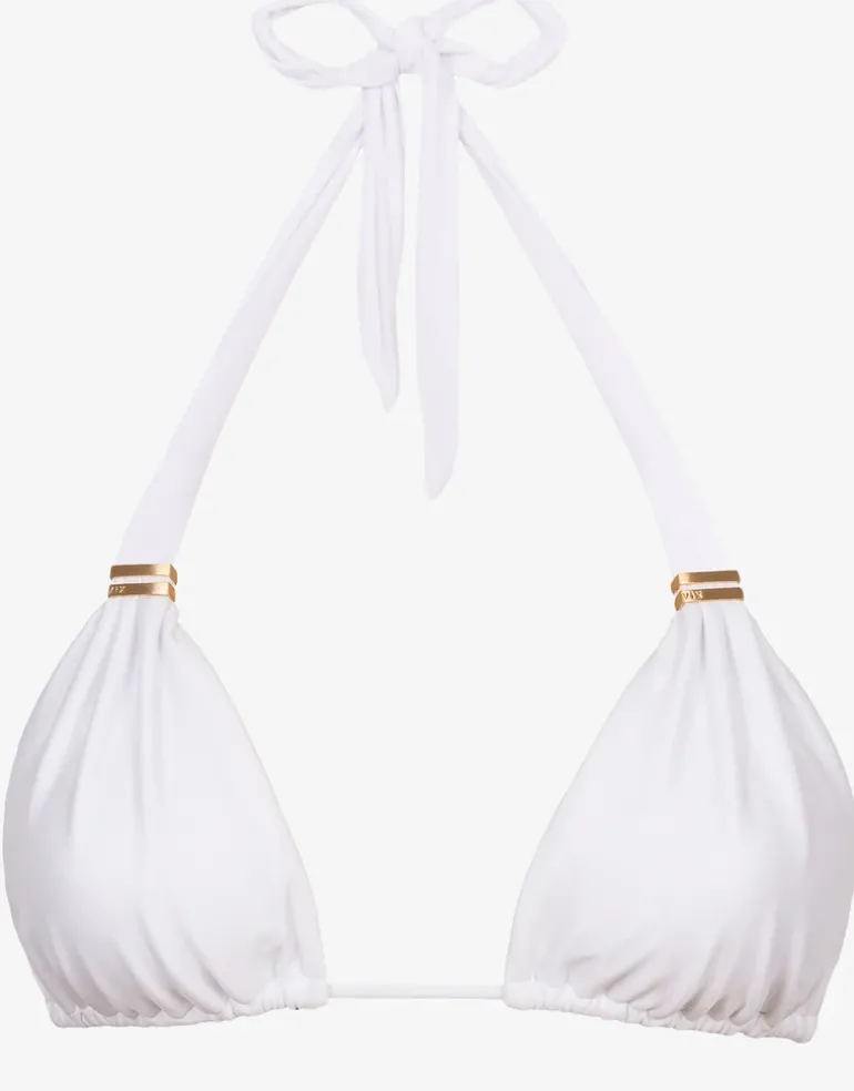 Signature Bia Tube Bikini Top - White