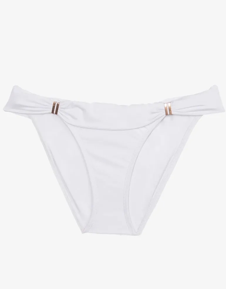 Signature Bia Tube Full Bikini Pant - White