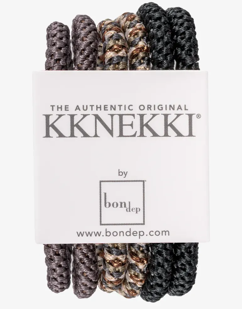 Slim Hair Tie Bundle - Dark Browns