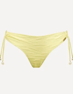 Tidal Radiance Loop Side Bikini Pant - Celestial Yellow