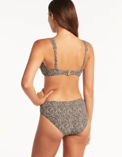 Wild Cat Mid Bikini Pant - Animal
