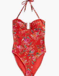 Yuliiaa U Bar Bandeau Swimsuit